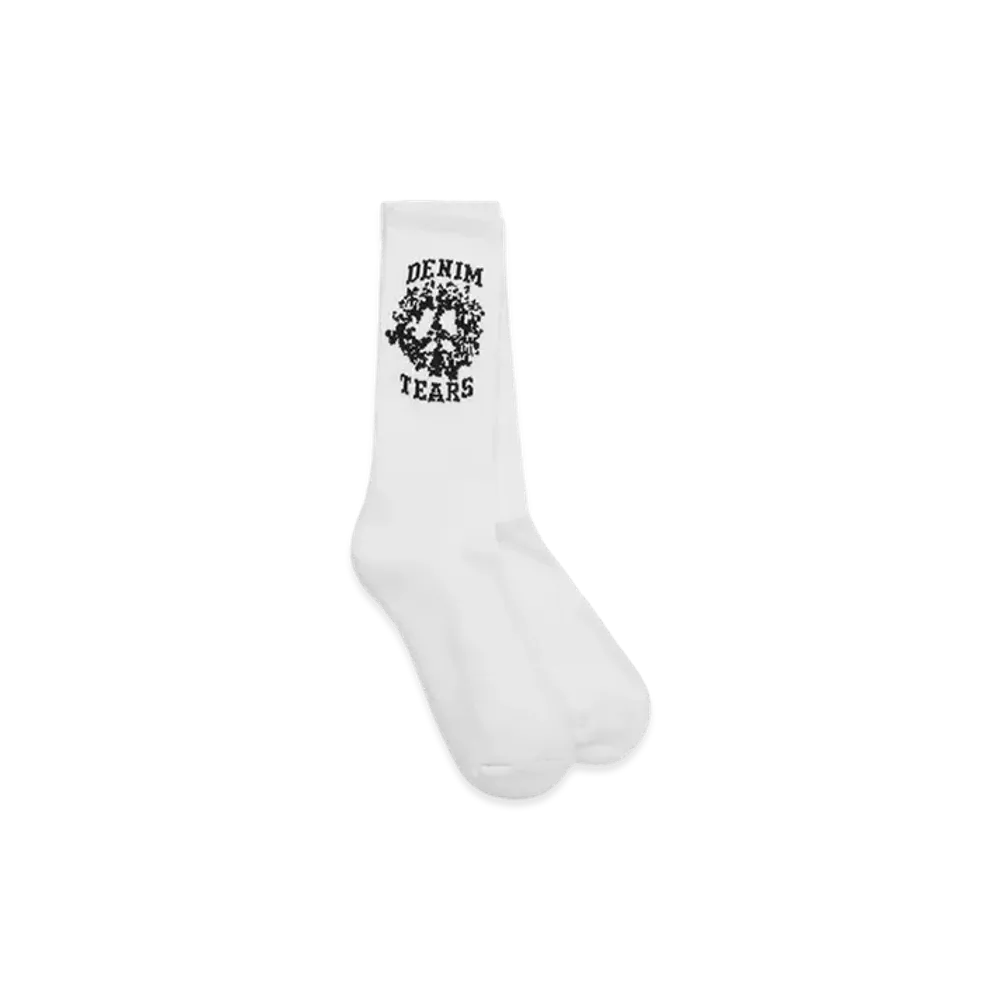 DENIM TEARS Denim U Socks "White"