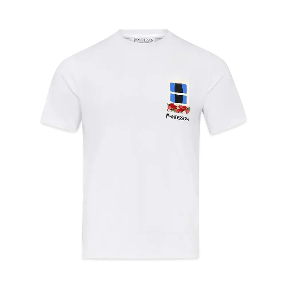 JW ANDERSON Window-Embroidered Shirt "White"