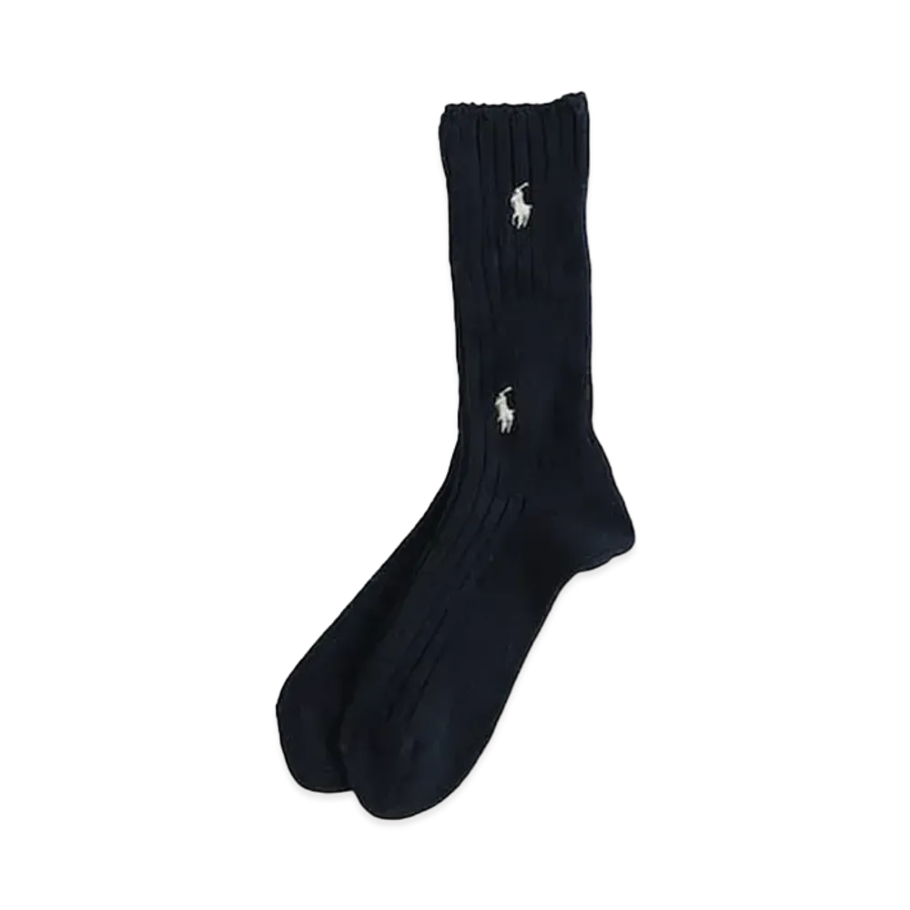 BEAMS x POLO RALPH LAUREN Socks "Navy"