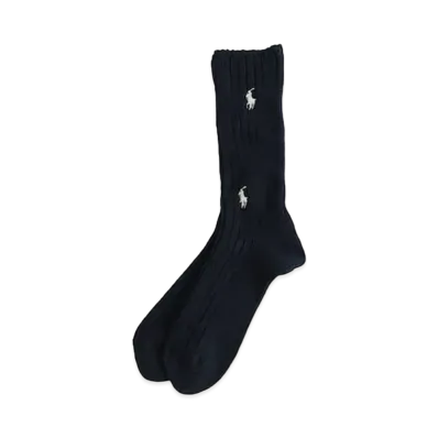 BEAMS x POLO RALPH LAUREN Socks "Navy"