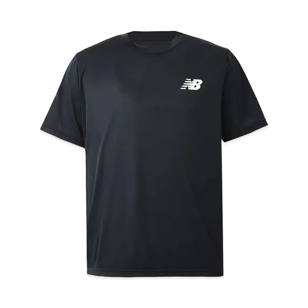 New Balance Training Short Sleeve Shirt "Black"