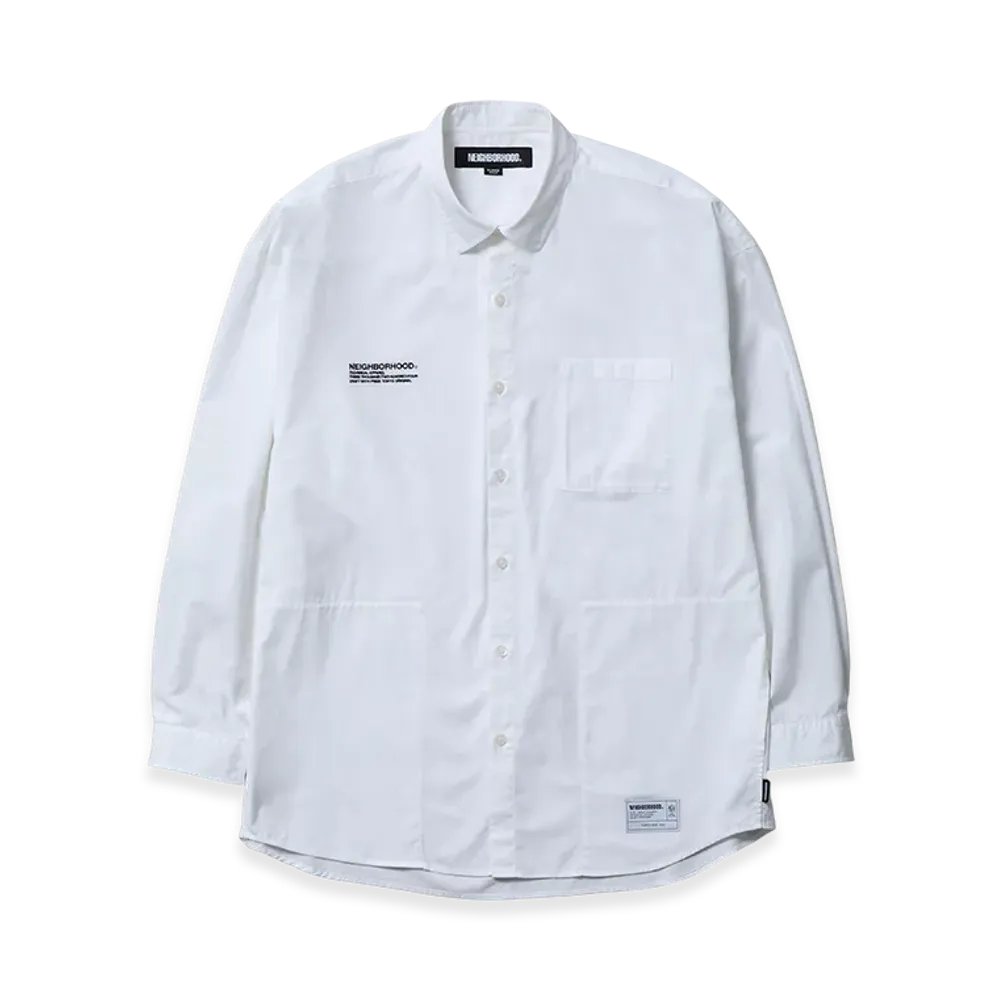 NEIGHBORHOOD Over Shirt LS "White"