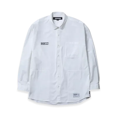 NEIGHBORHOOD Over Shirt LS "White"