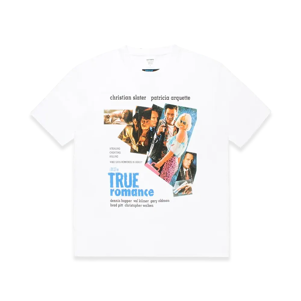 WACKO MARIA x True Romance Washed Heavy Weight T-Shirt "White"