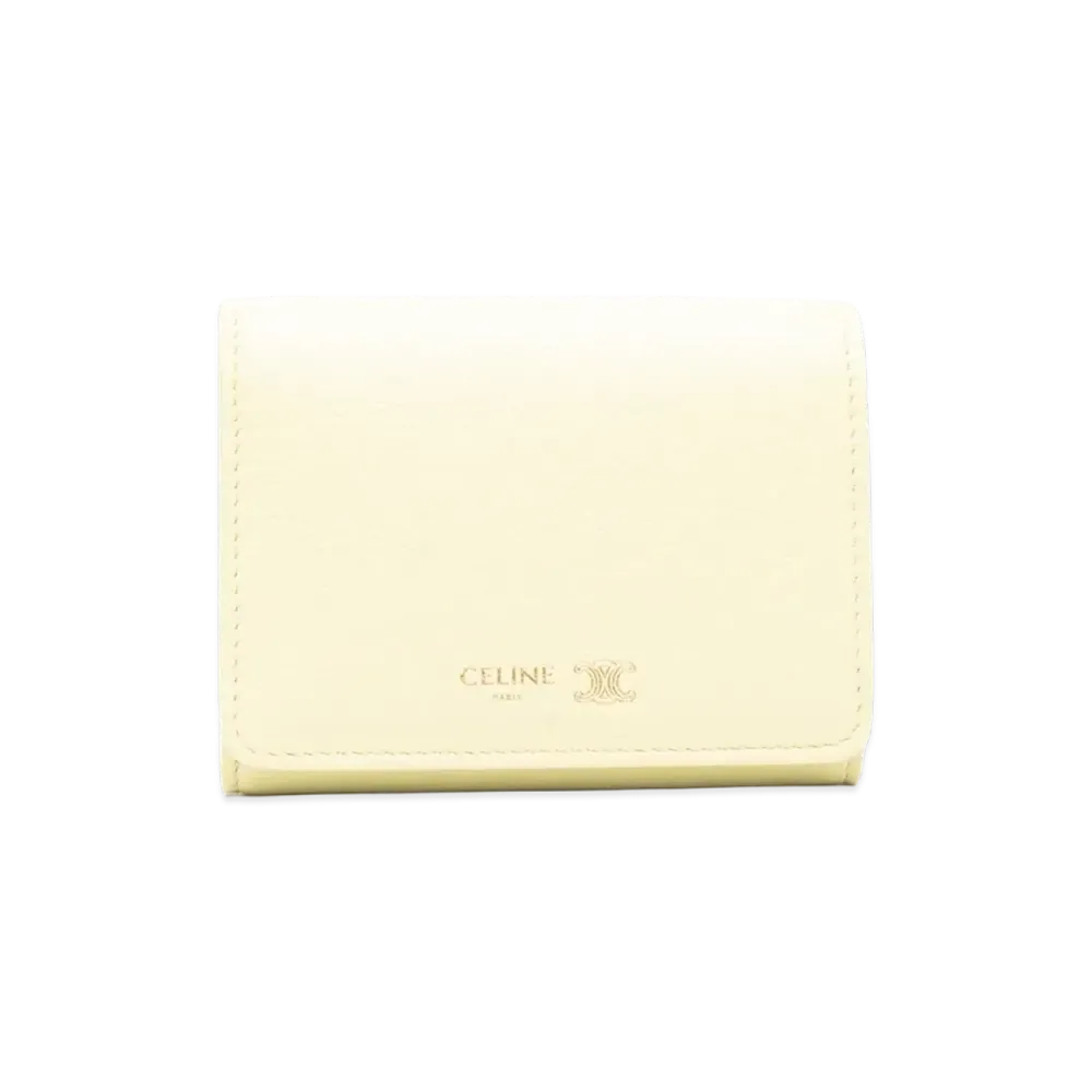 CELINE Women's Capsule Wallets "Yellow"