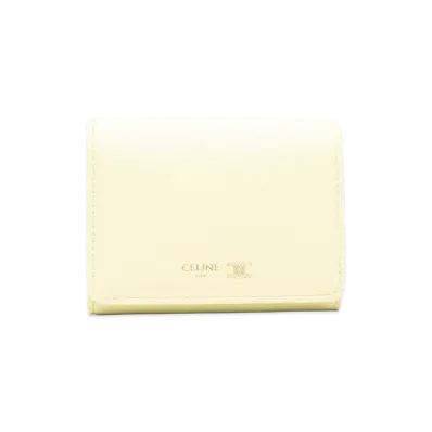 CELINE Women's Capsule Wallets "Yellow"