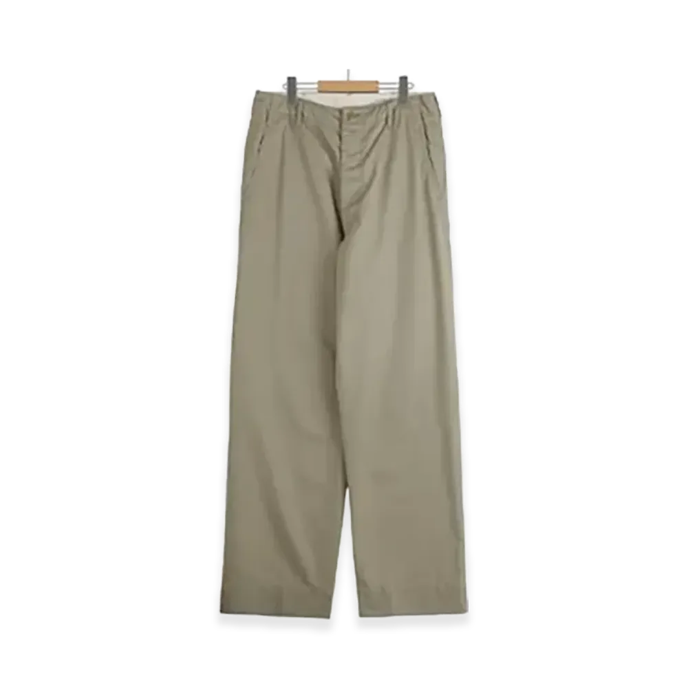 COMOLI KHAKI Chino Pants "Khaki"