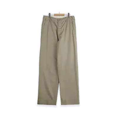 COMOLI KHAKI Chino Pants "Khaki"