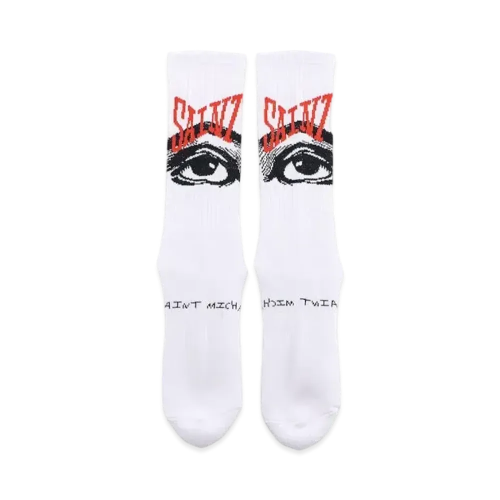SAINT Mxxxxxx SOCKS EYES "White"