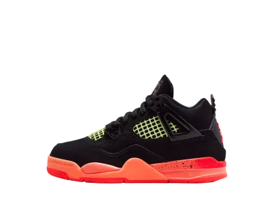 Nike PS Jordan 4 Retro "Black/Infrared 23"