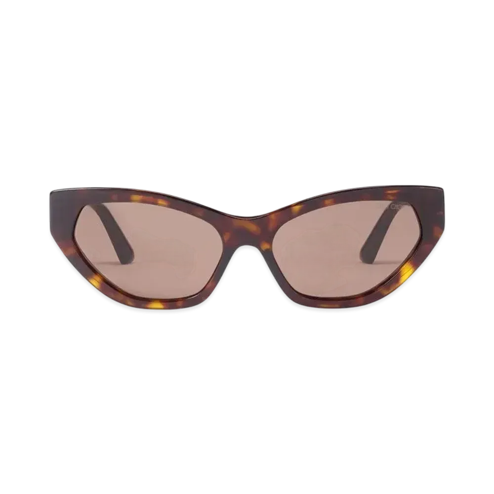Jimmy Choo Leyla Cat Eye Sunglasses "Havana"