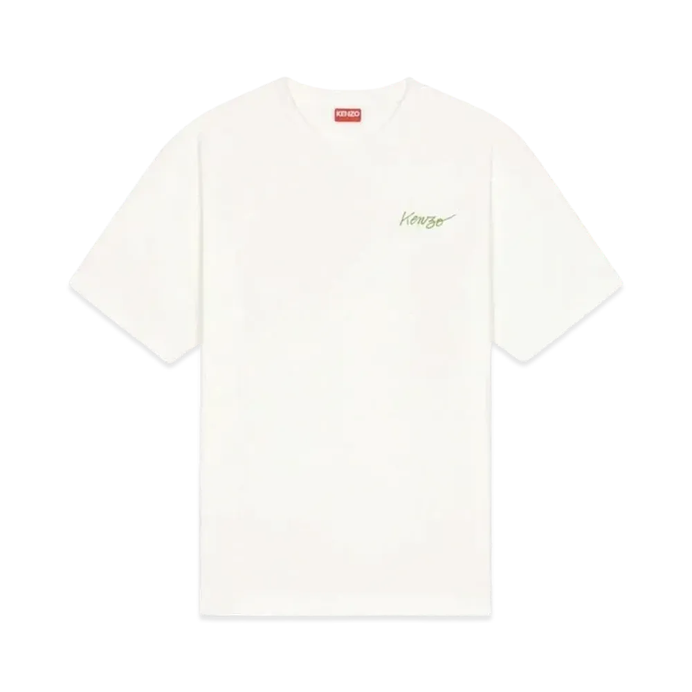 KENZO 'KENZO POPPY' T-SHIRT MENS "Off White"