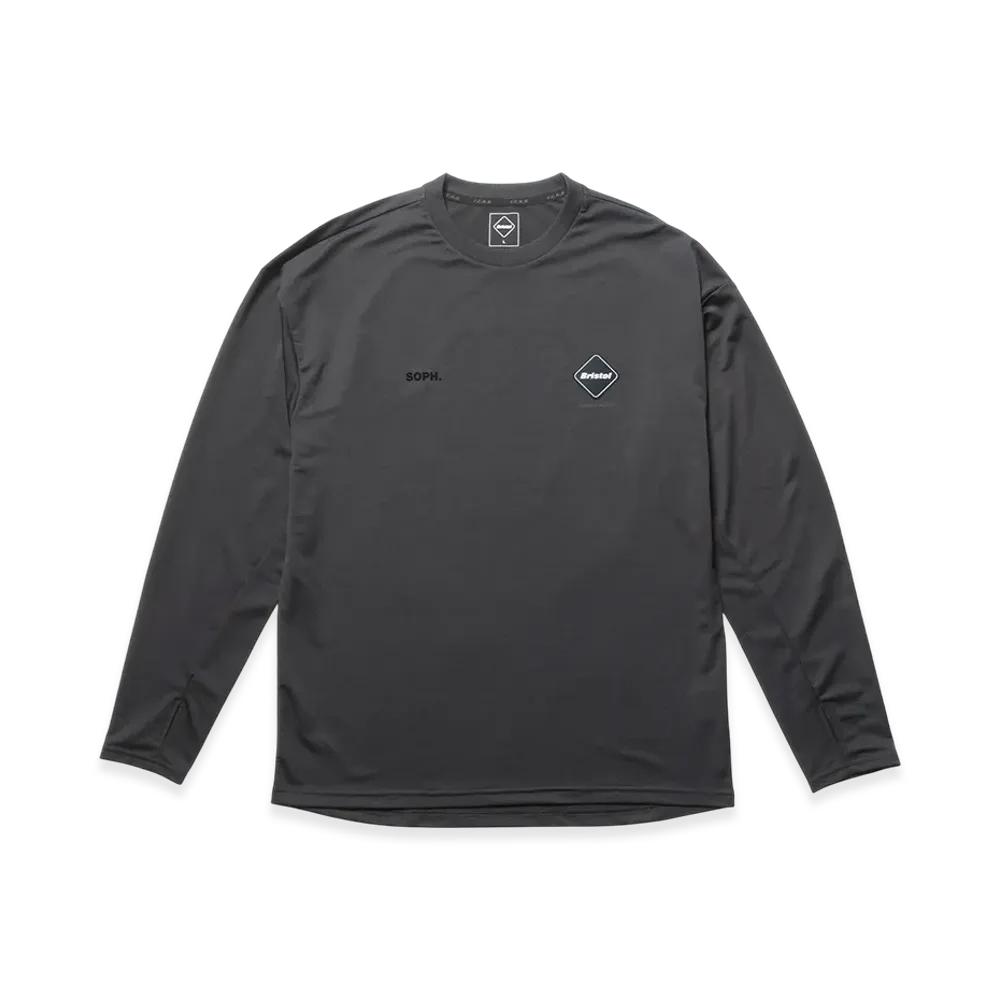 F.C.Real Bristol L/S Athletic Top "Charcoal Gray"