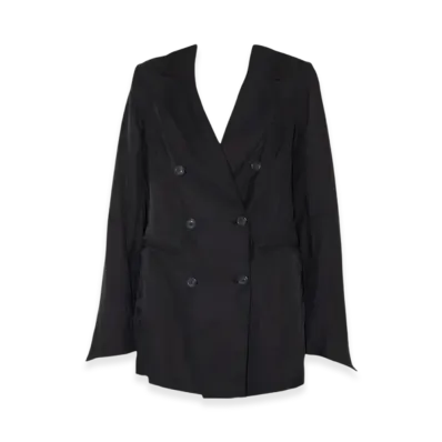 OUR LEGACY Women's Db Flow Blazer Experienced Viscose "Black"