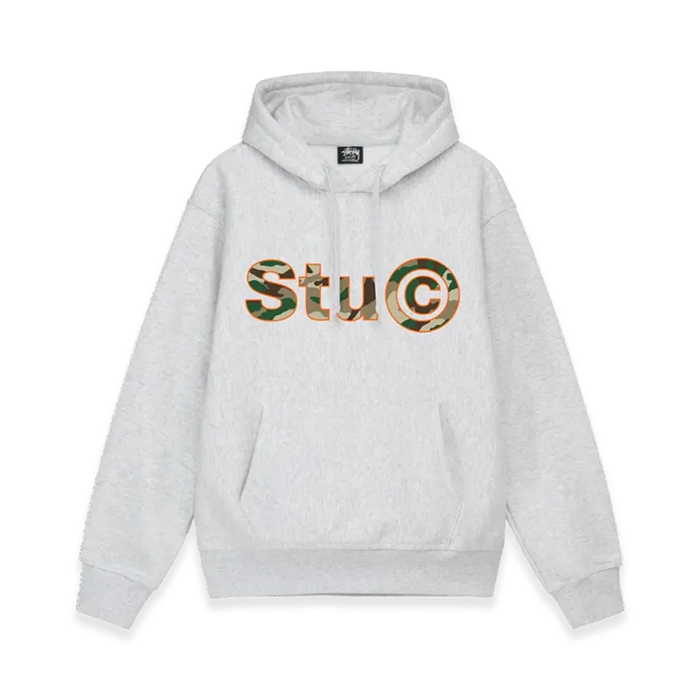 Stussy Stu C. Hoodie "Ash Heather"
