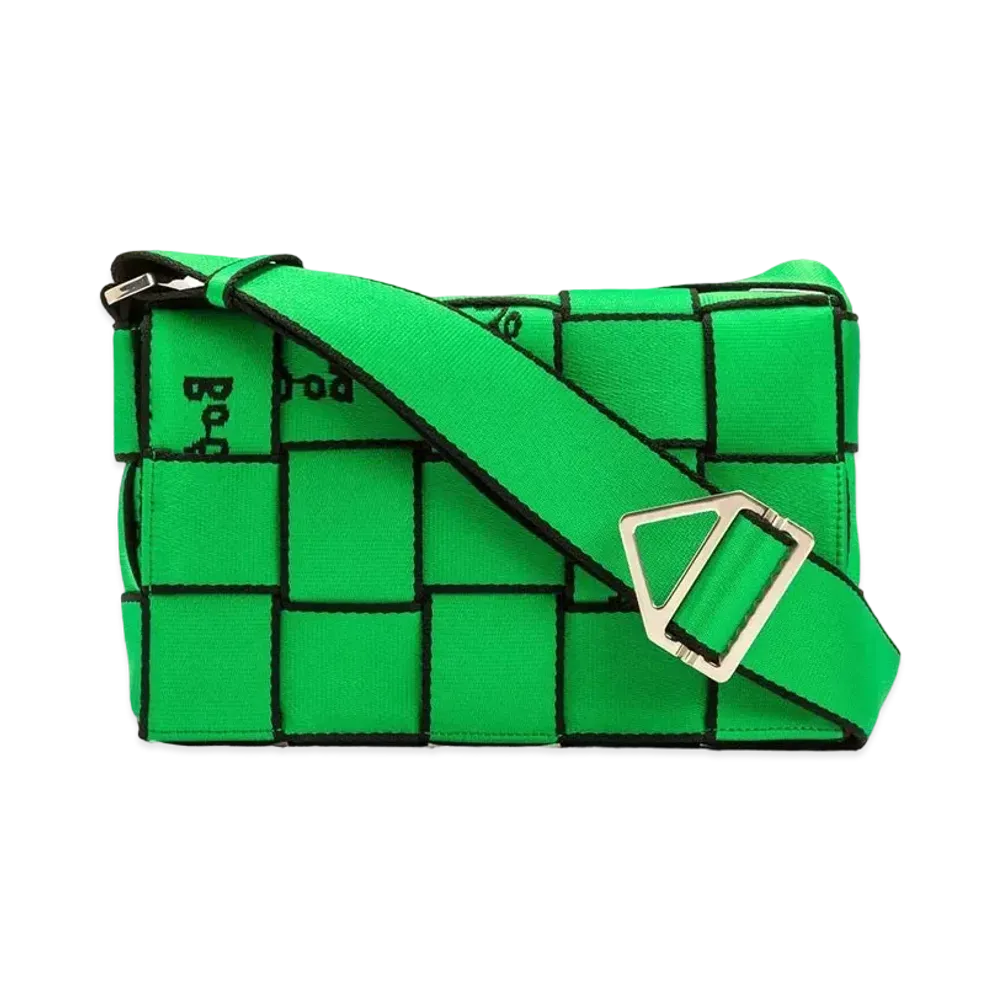 Bottega Veneta Webbing "Parakeet/Black"