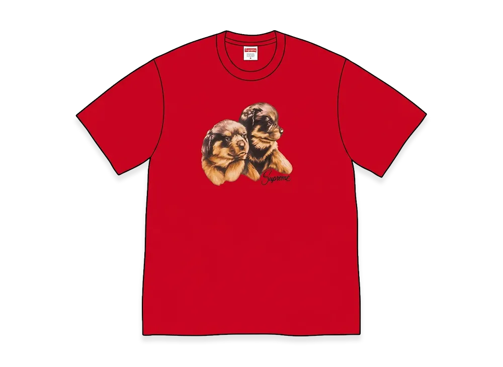 Supreme Puppies Tee "Red"