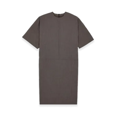 MM6 Maison Margiela Tweed Midi Dress "Brown/Beige"