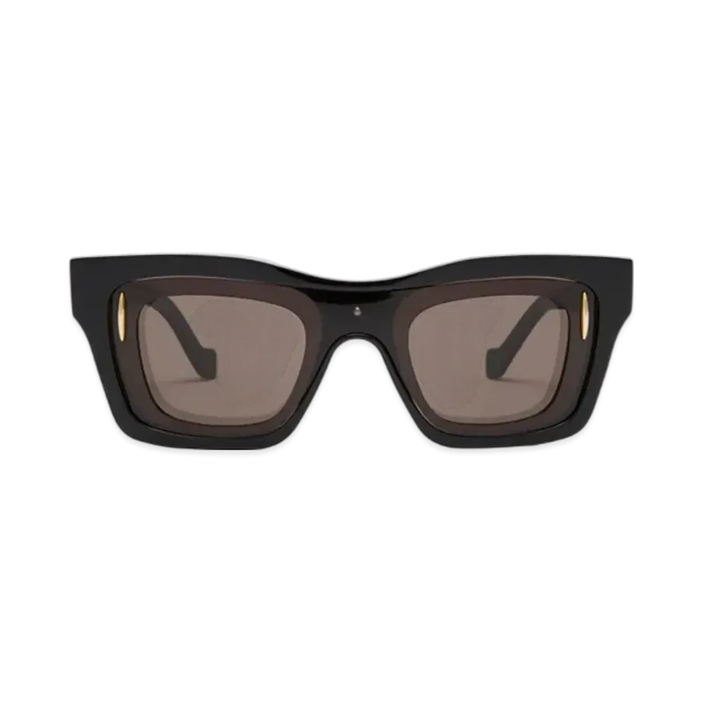 LOEWE Cinema Double Layer Sunglasses "Black"