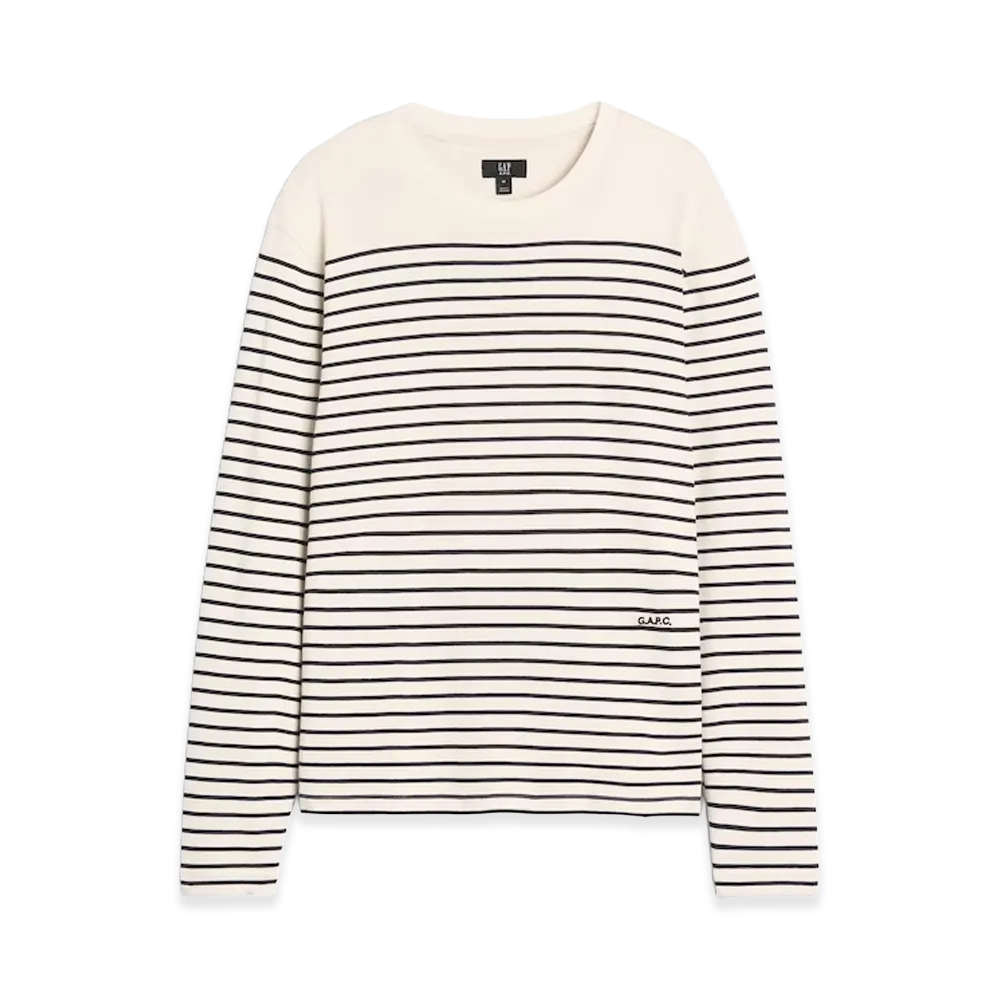 Gap x A.P.C. Stripe T-Shirt "Off White"