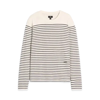 Gap x A.P.C. Stripe T-Shirt "Off White"