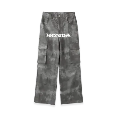 atmos pink x HONDA Faux Leather Pants "Black"