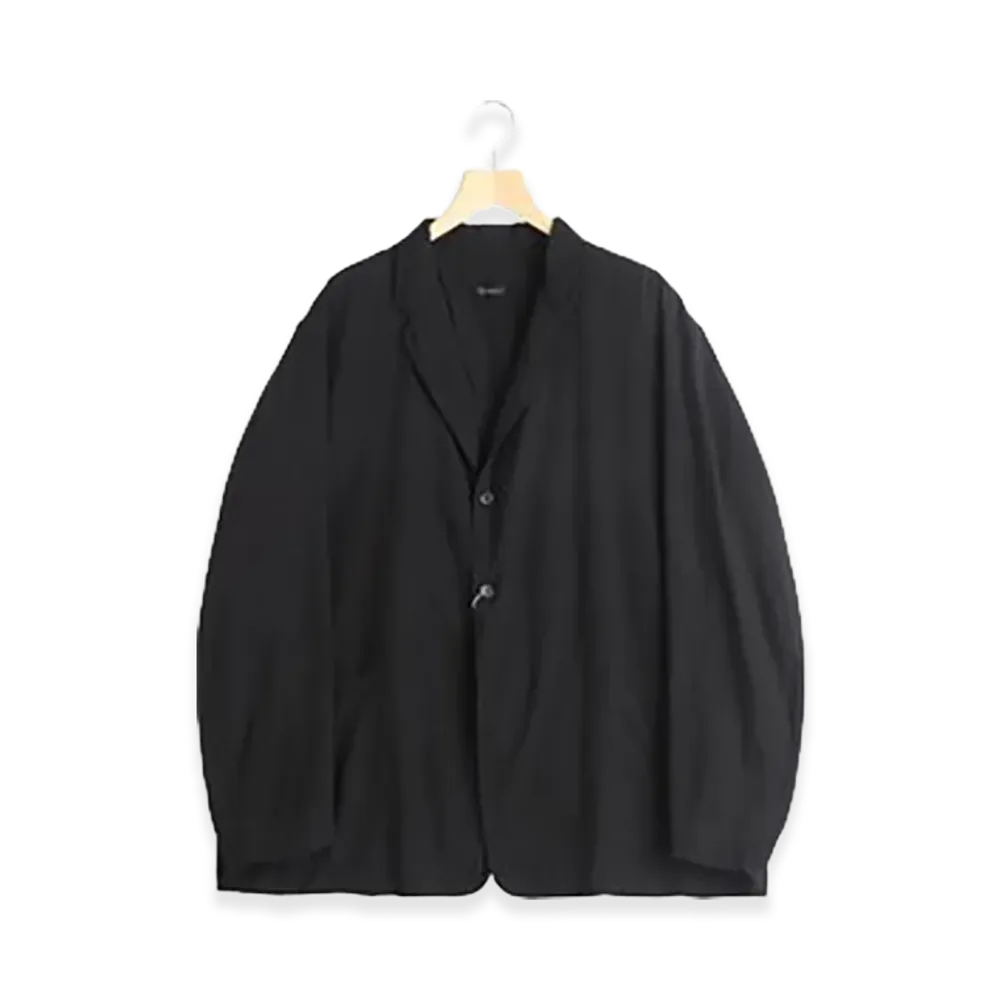 COMOLI KHADI Cotton Jacket "Black"