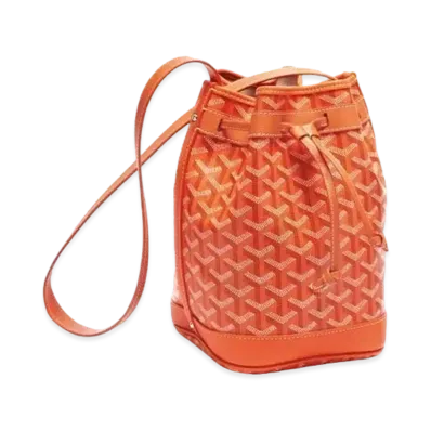 Goyard Petit Flot Bucket Bag "Orange"