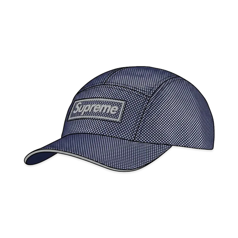 Supreme Metallic Mesh Camp Cap "Navy"