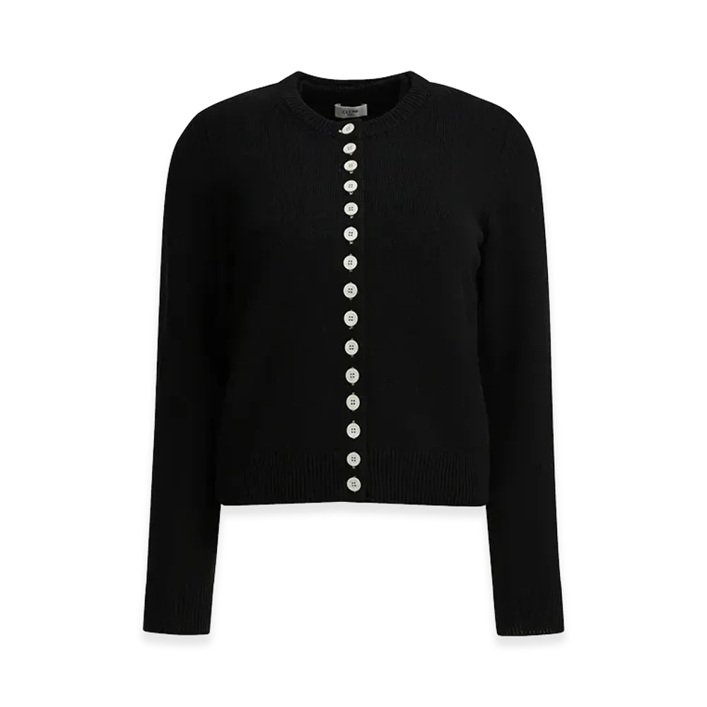 CELINE Women's Knitwear "Black"