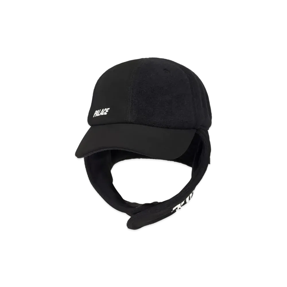 PALACE Polartec Warmdome Earflap 5-Panel "Black"
