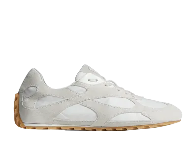 Bottega Veneta Women's Orbit Flash Sneakers "Alabaster/Optic White"