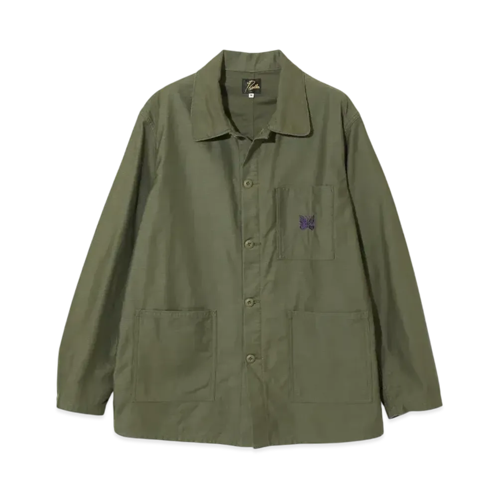 NEEDLES D.N. Coverall - Back Sateen "Khaki"