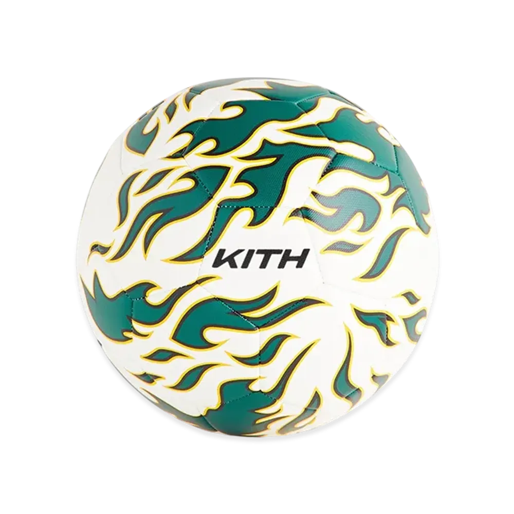 Kith x adidas Football Flame Soccer Ball "White"