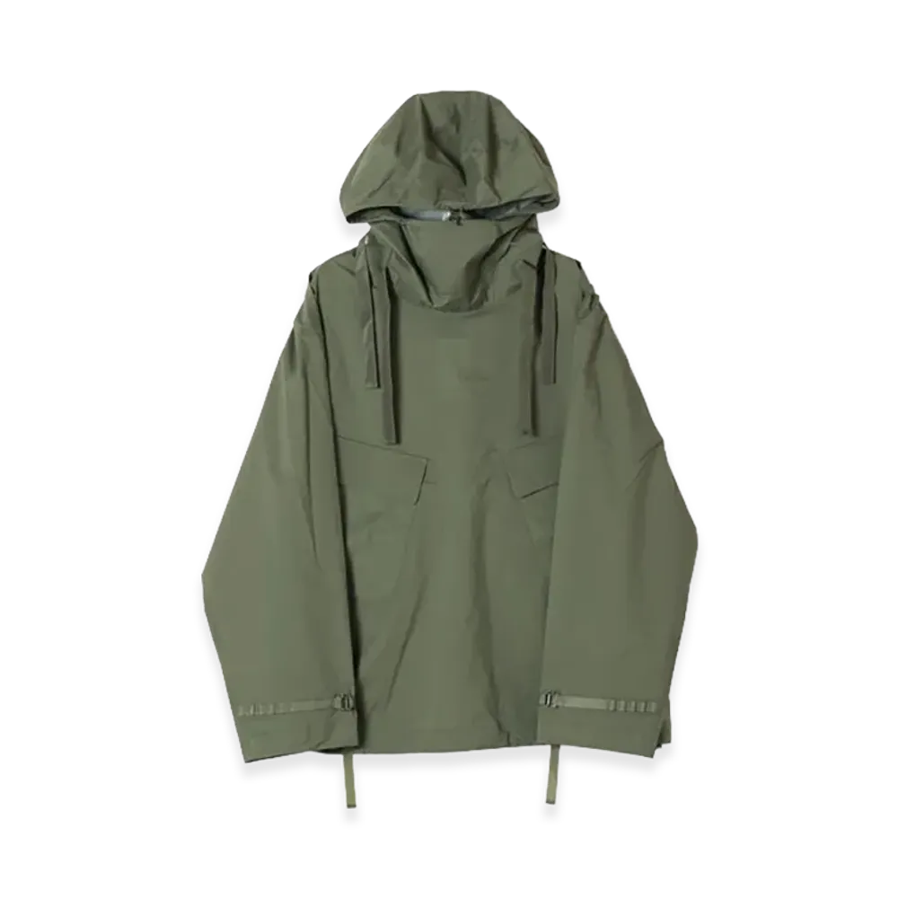 HYKE Pertex Salvage Parka "Olive Drab"