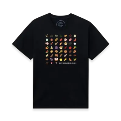 ANTI SOCIAL SOCIAL CLUB x Minecraft Food Tee "Black"