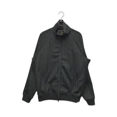 NEEDLES STUDIOUS Exclusive Track Jacket - Poly JQ / Braiding "Black"