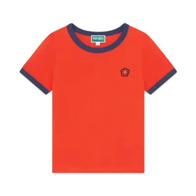 KENZO 'SAILOR' Embroidery T-shirt "Vermillion"
