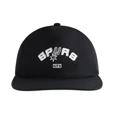 Kith x '47 x NBA All-Star San Antonio Spurs Trucker Hat "Black"