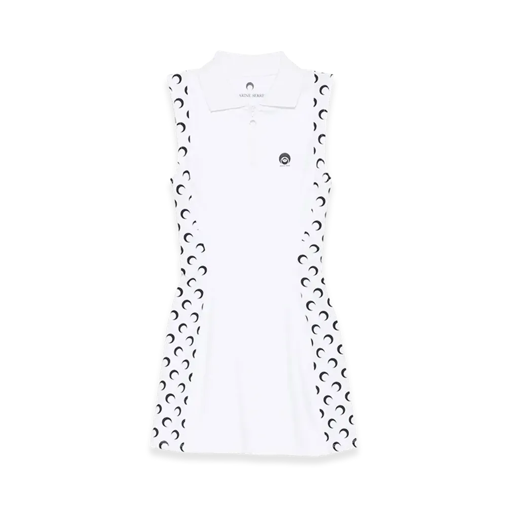 Marine Serre Women's Dresses "White"