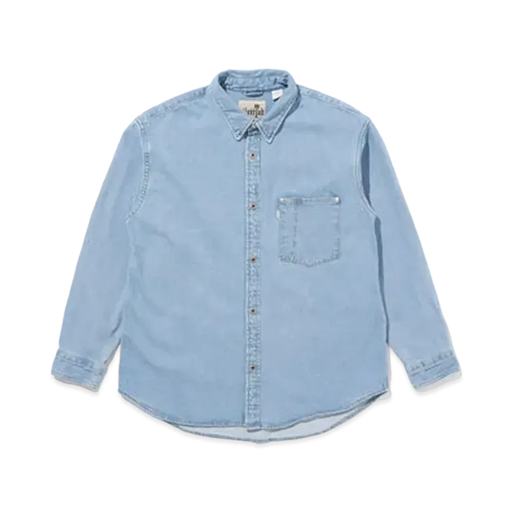 Levi's Silvertab Oversized Shirt "Medium Indigo"
