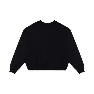 1017 ALYX 9SM Boxy Crewneck Sweatshirt "Black"
