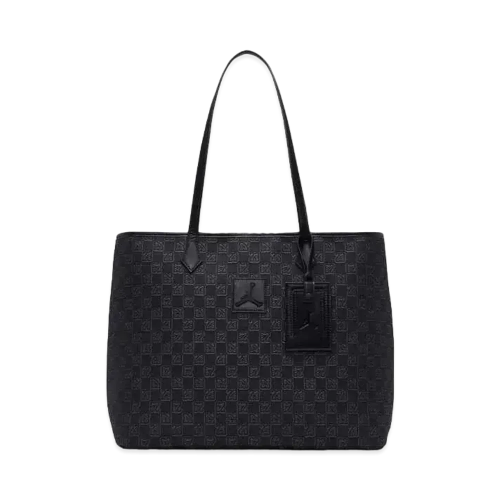 Nike Jordan Monogram Tote Bag "Black"