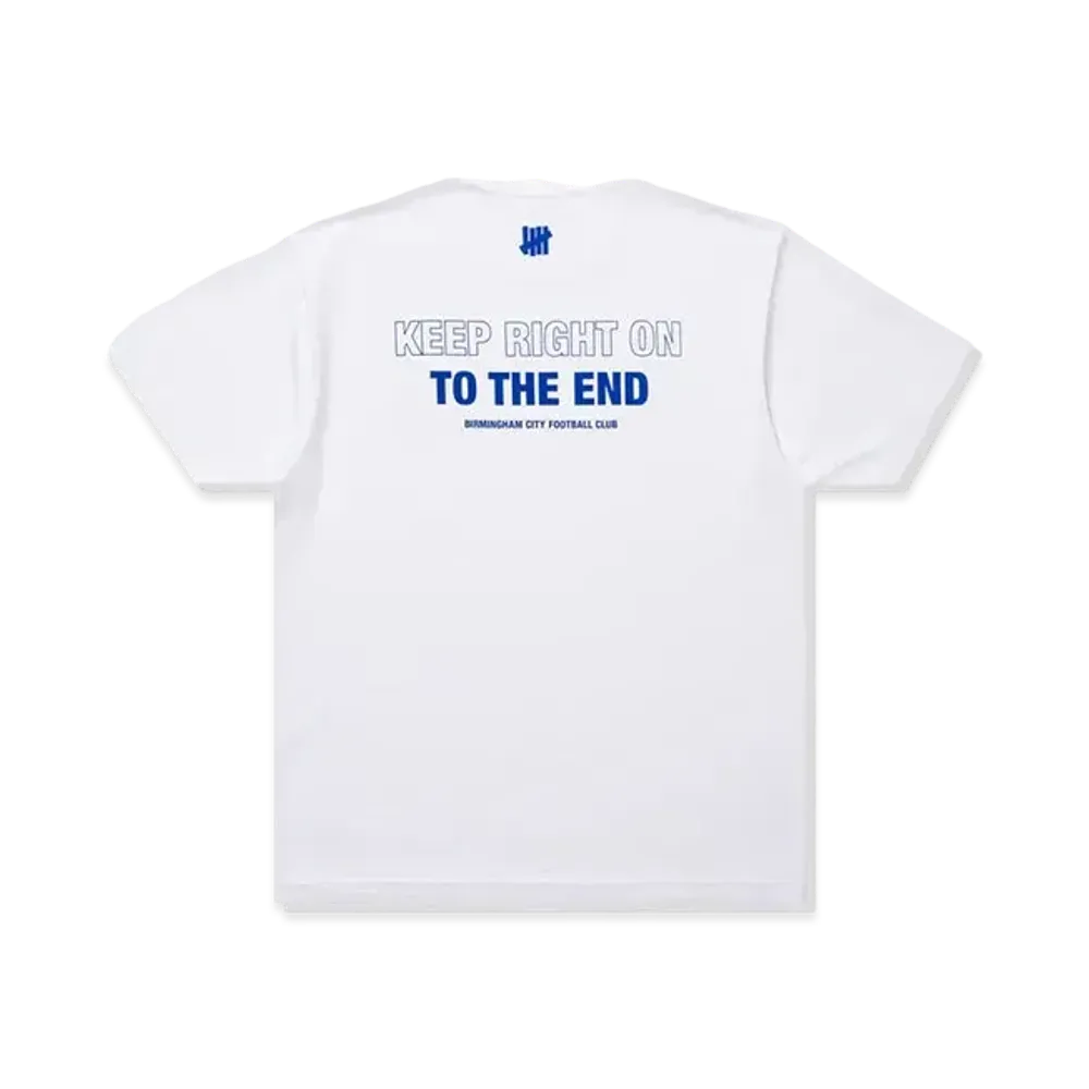 UNDEFEATED x BCFCBlue and White Kit KRO2 Short-Sleeve Tee "White"
