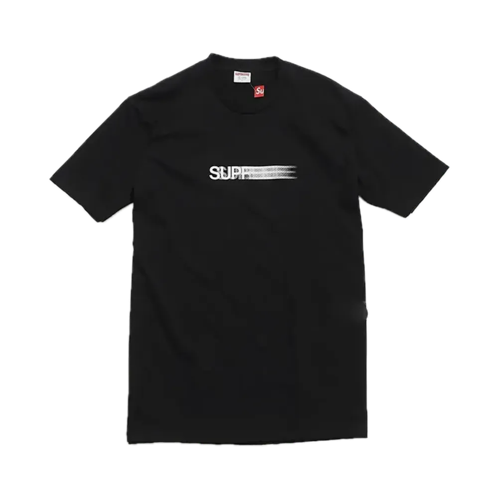 シュプリーム モーション ロゴ Tシャツ 16SS "ブラック"