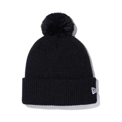 NEW ERA Pom Pom Knit Rib "Black"