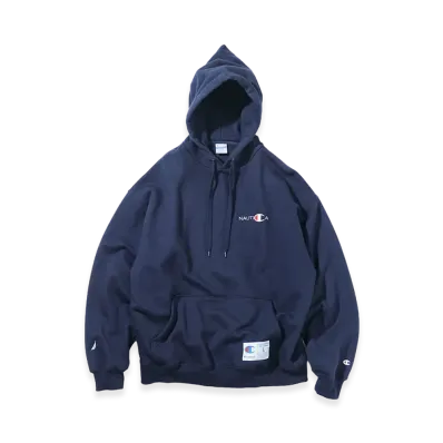 Champion x NAUTICA Embroidered Sweat Hoodie "Navy"
