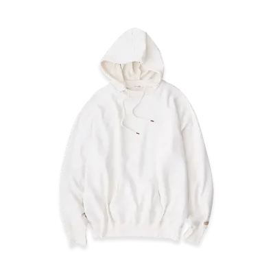 NICENESS Courtney Hooded Sweatshirt - Cotton Silk "White"