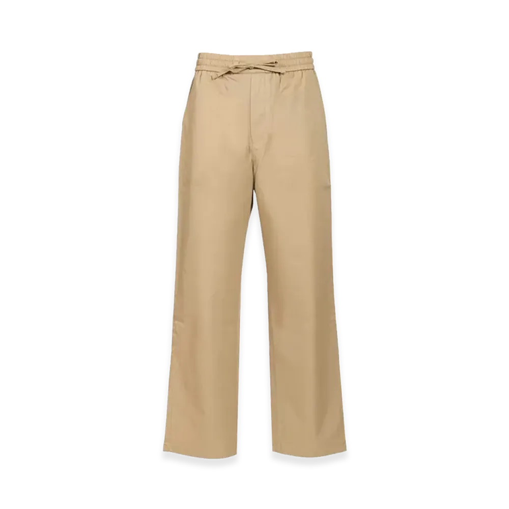 AMI PARIS Trousers With Elasticated Waist "Beige"