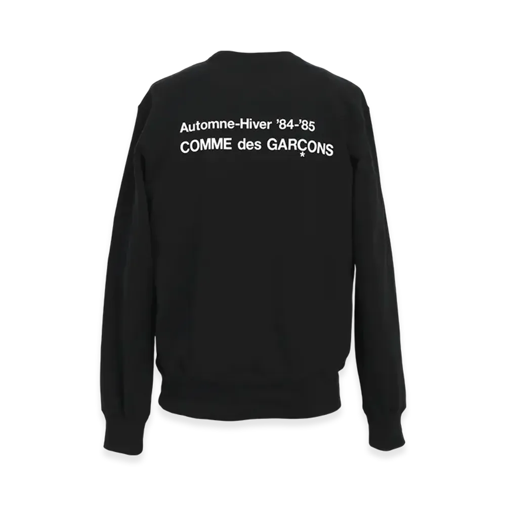 Comme des Garcons CDG 84-85 Staff Sweatshirt "Black"
